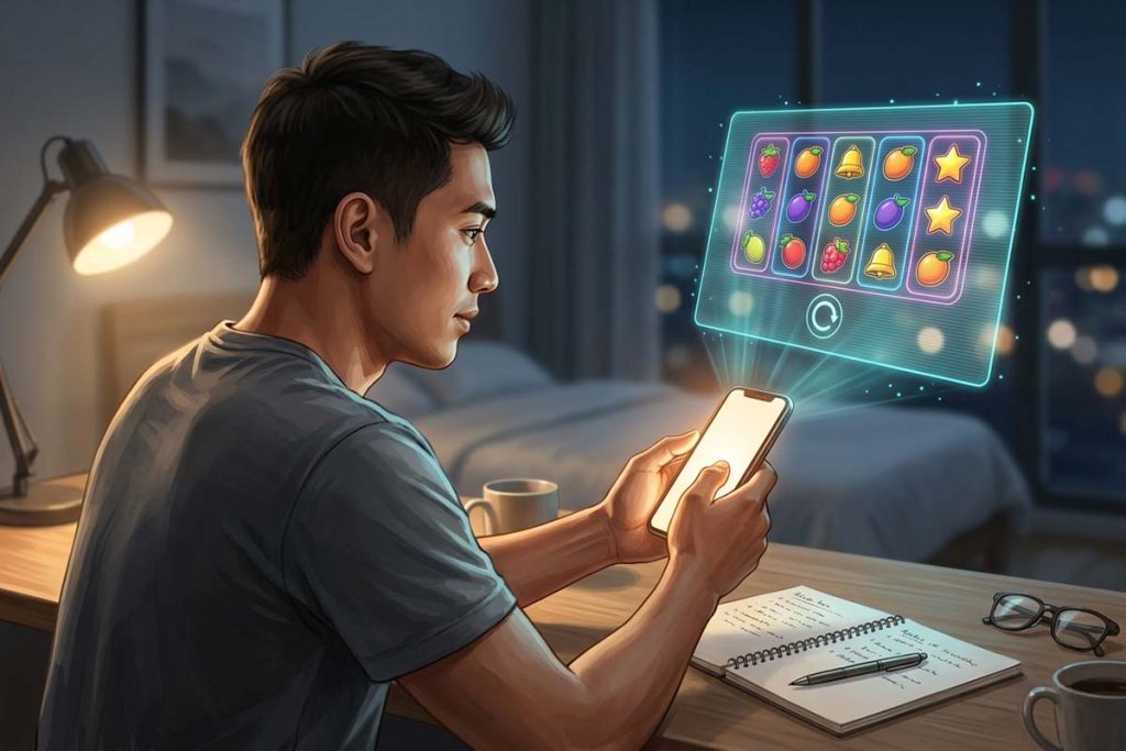 cara memulai slot online